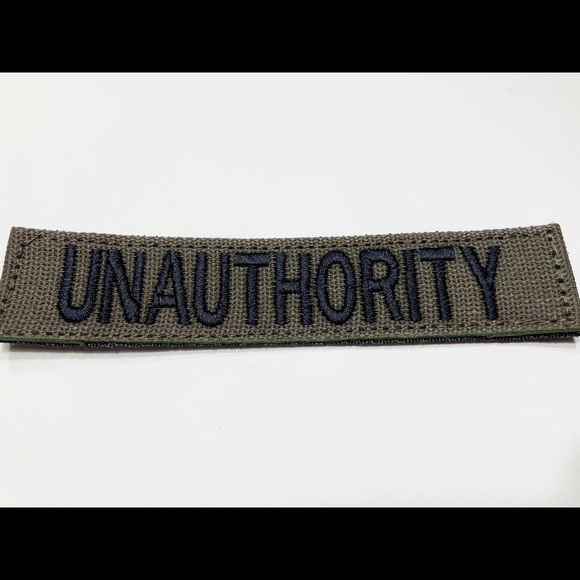 UNAUTHORITY patch | classic velcro - Picture 2 of 3